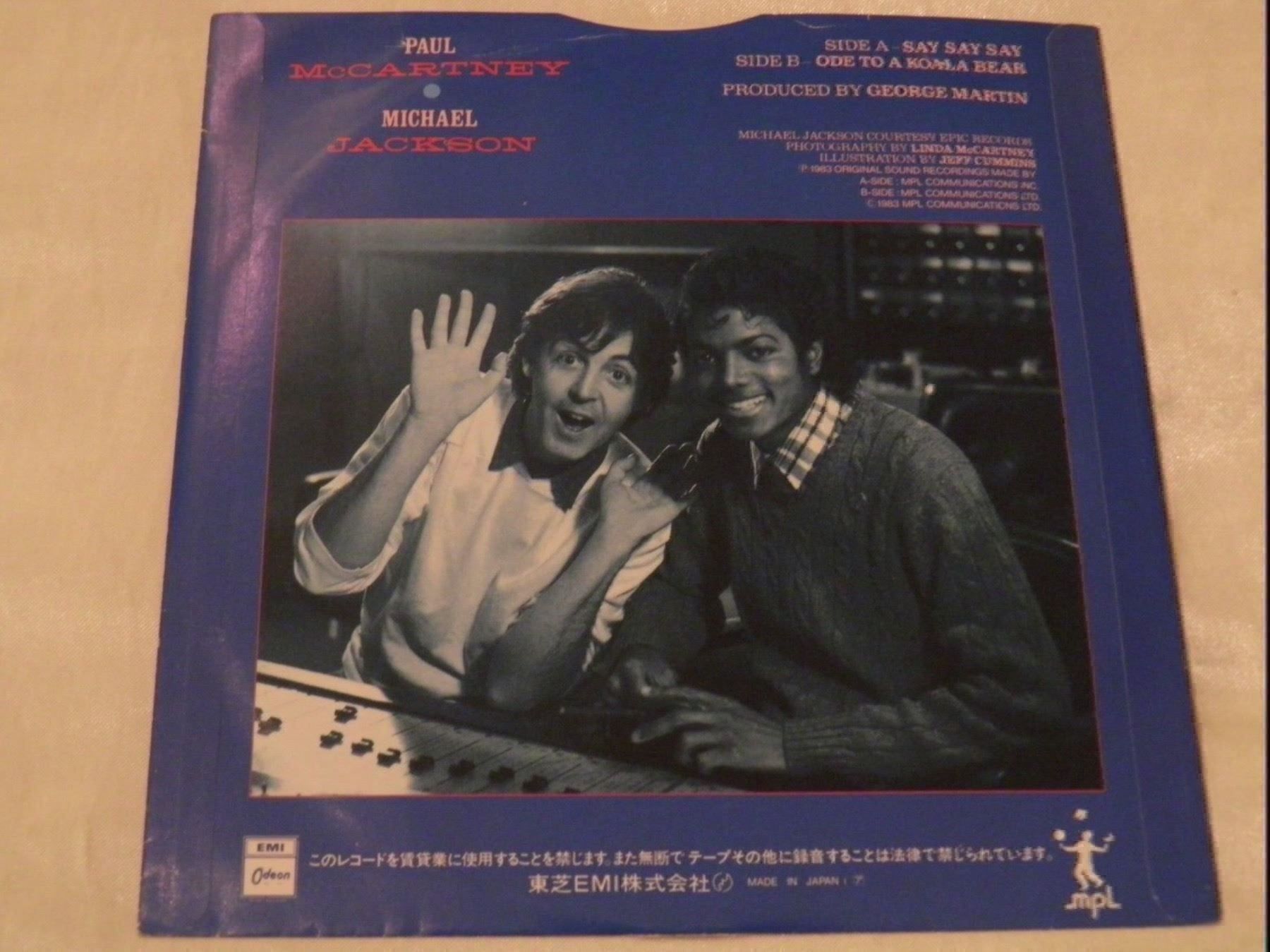 Dischi in vinile: MJackson P McCartney say say say – Usato da founex venduto da cetrarese01 1