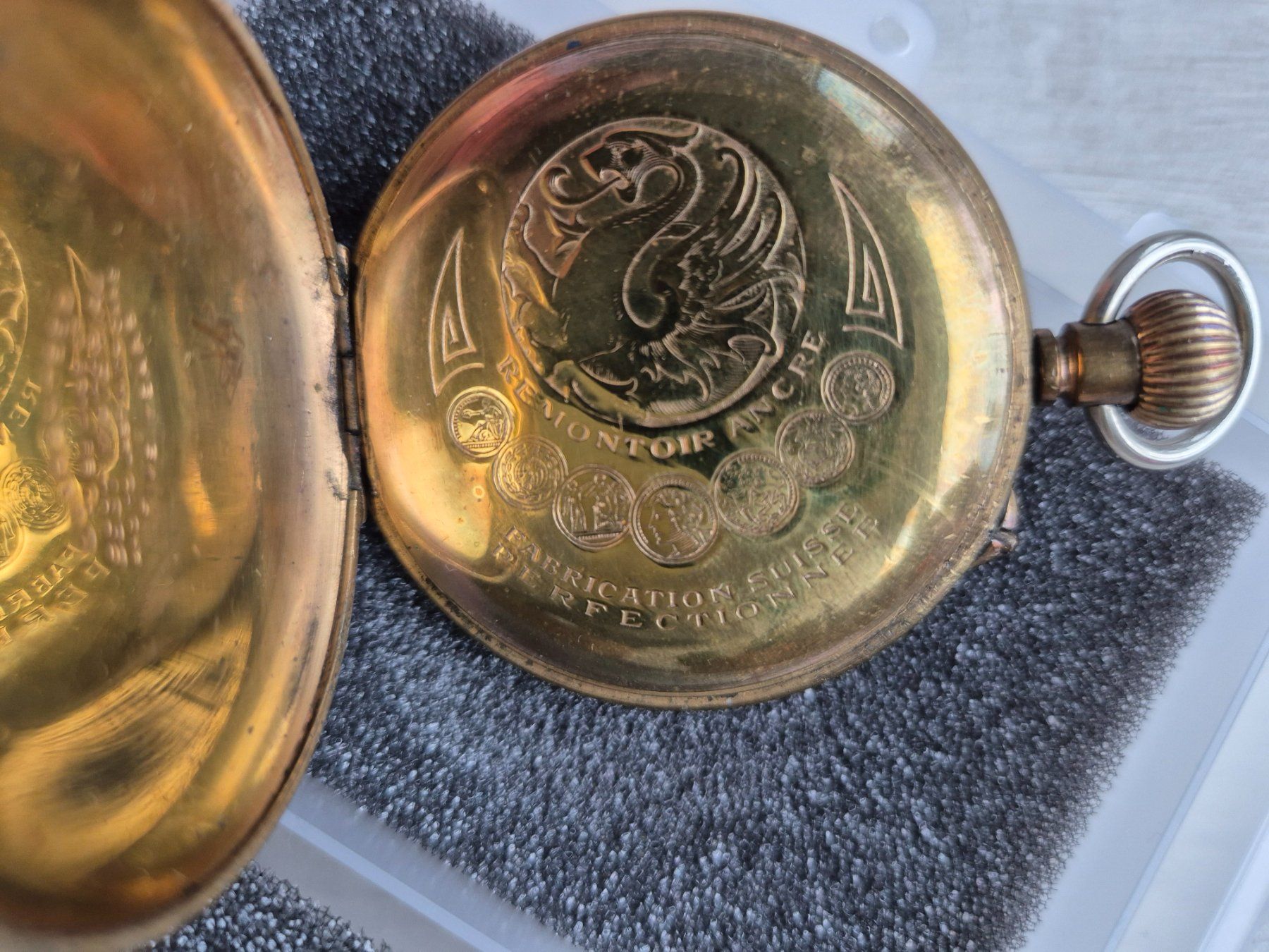 Uhren: Ca. 100 Jahre alte Taschenuhr – Defekt aus Richterswil von col_75d2 2