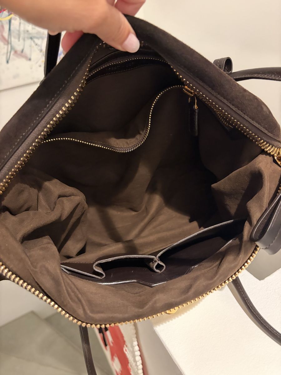 Borse da donna: Tom Ford Alix Hobo Bag Brown suede – Usato da Zürich venduto da Sonikasantos 6