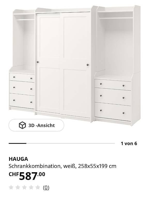 Ikea Armadi: Kleiderschrank – Usato da Schaffhausen venduto da Fimiried 1