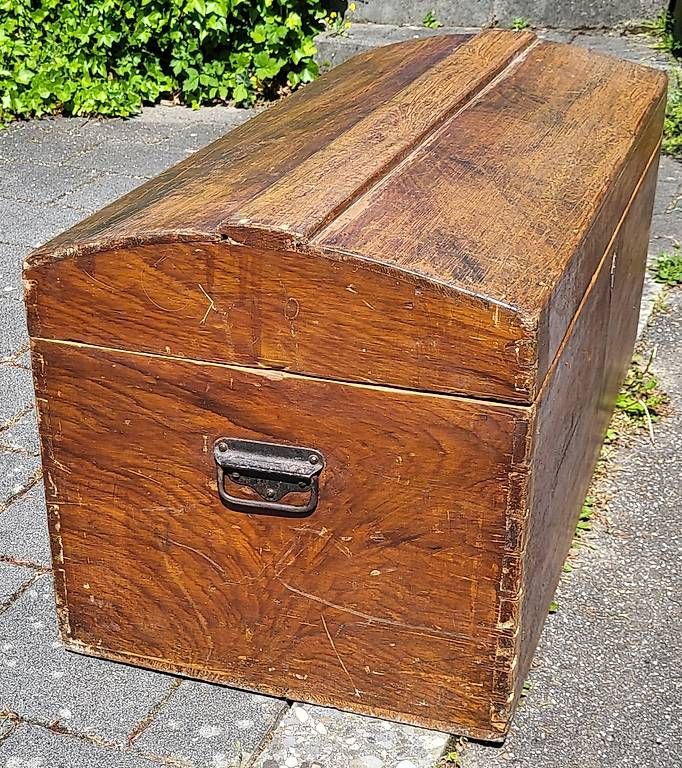 Coffres: Holz Truhe original Vintage  – D'occasion à Biberist par BosshardtG 1