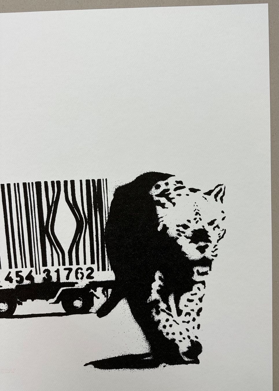 Foto & Immagini: Banksy: Barcode XL-Version 37/150 – Nuovo (secondo la descrizione) da Meilen venduto da Smgdesign 4