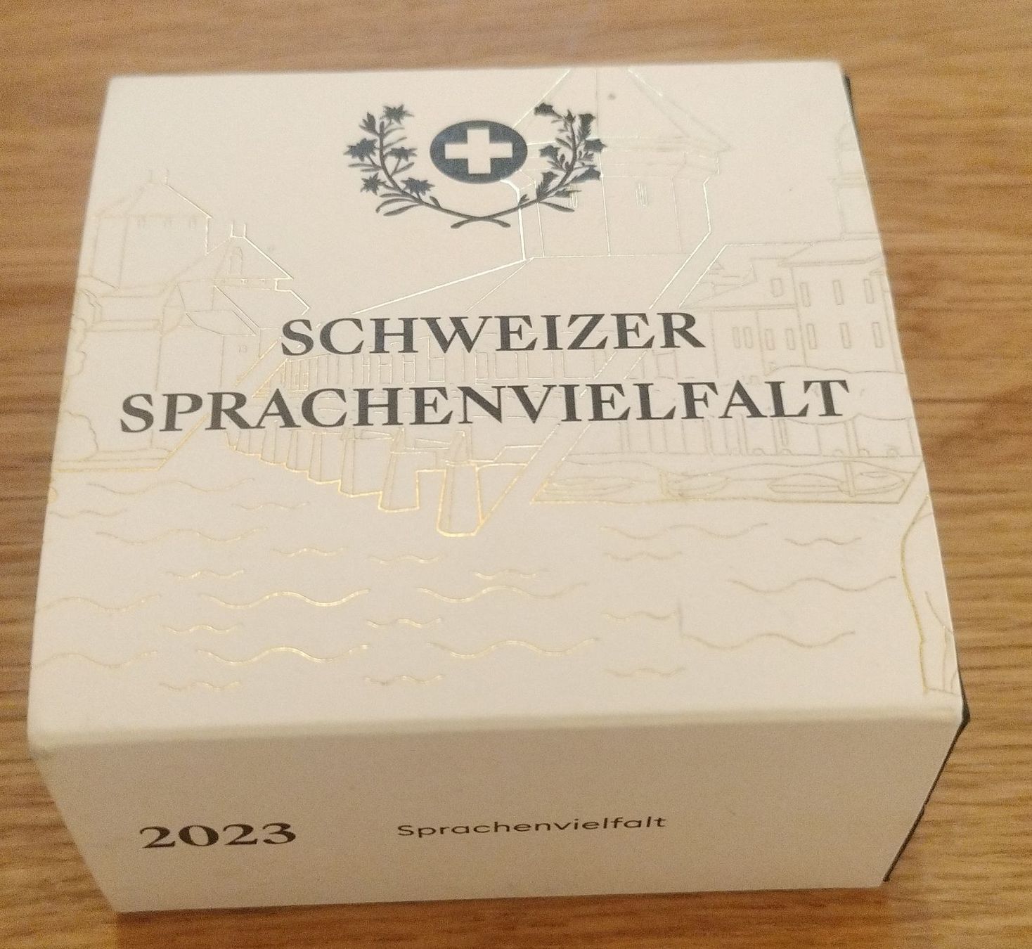 Tutti le monete: Schweizer Sprachenvielfalt 2023 Box neu – Nuovo e nell'imballaggio originale da Stalden VS venduto da Timon14