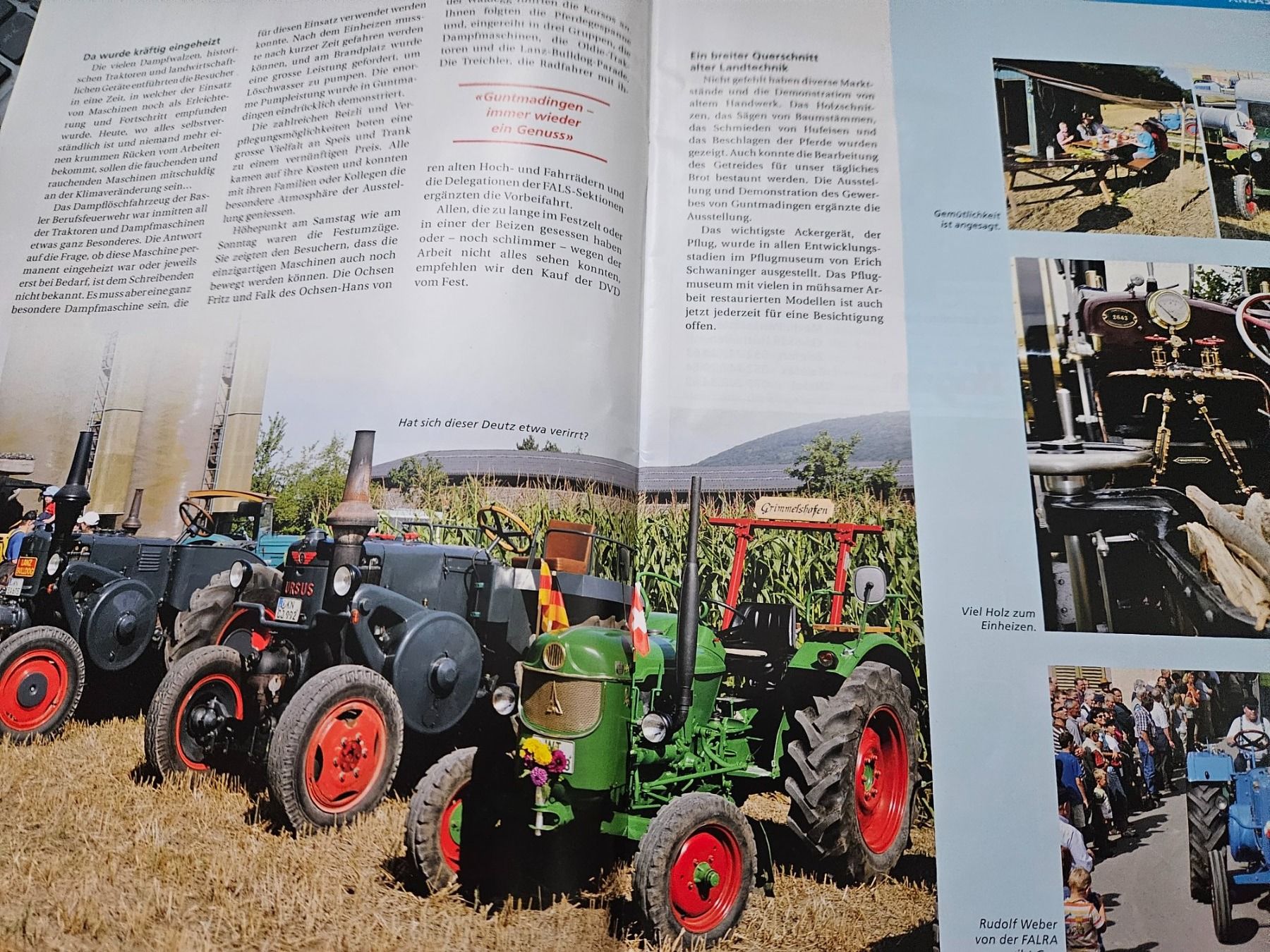 Bucher Traktoren: Alte Landtechnik 4/08 Bührer Bucher xb – Gebraucht aus Flawil von sr1_f6st 2