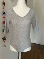 3/4 Arm Body grau gerippt von Skiny Bodywear Gr. L