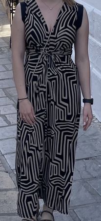 Sommerliches Kleid mit Muster, Grösse M