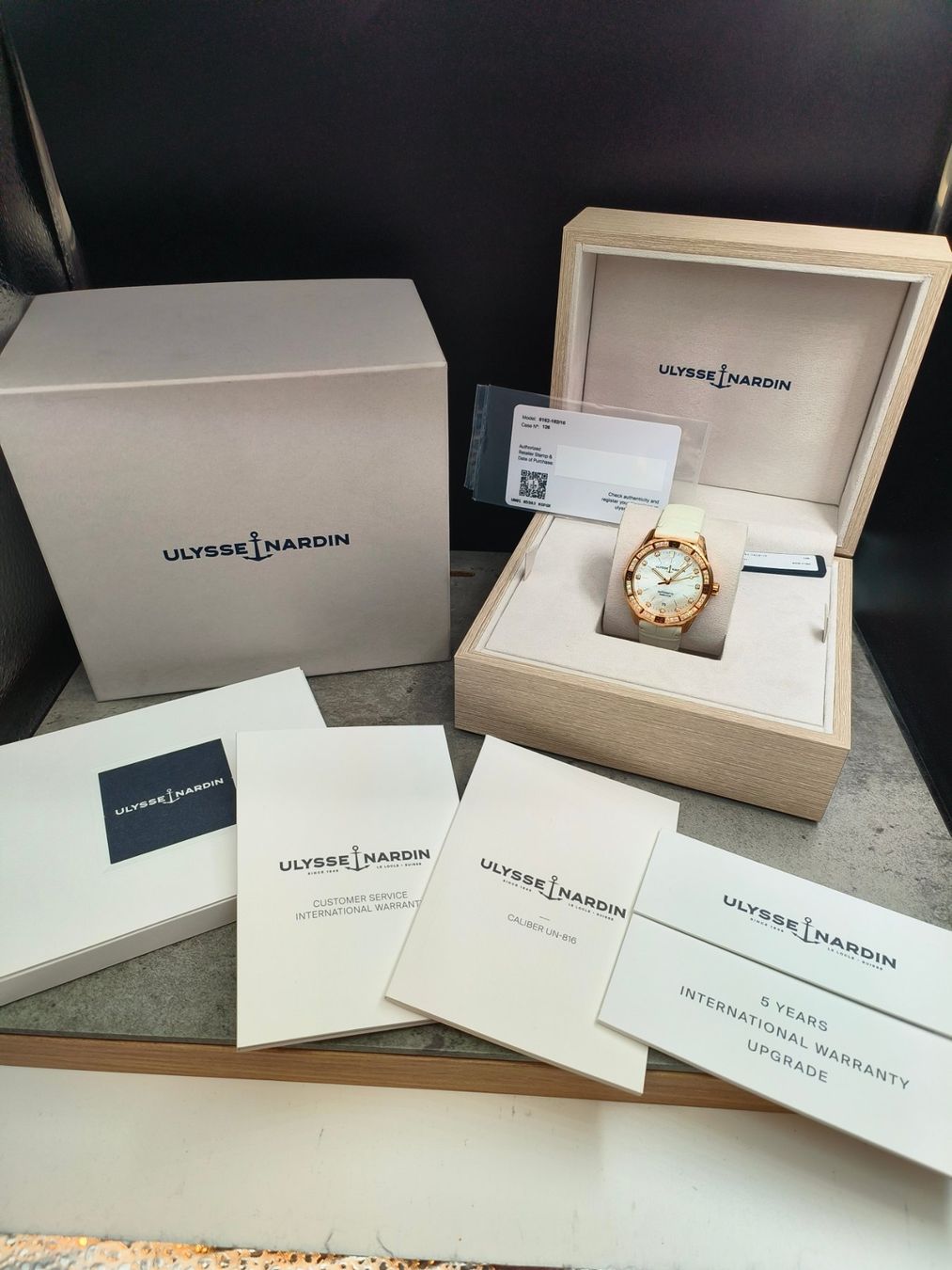 Ulysse Nardin Uhren: Ulysse Nardin – Neu und originalverpackt aus La Chaux-de-Fonds von curtitswisswatches 1