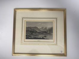 Bild Brienz Stich? von Locher Johann Heinrich SG 1810-1892ZH