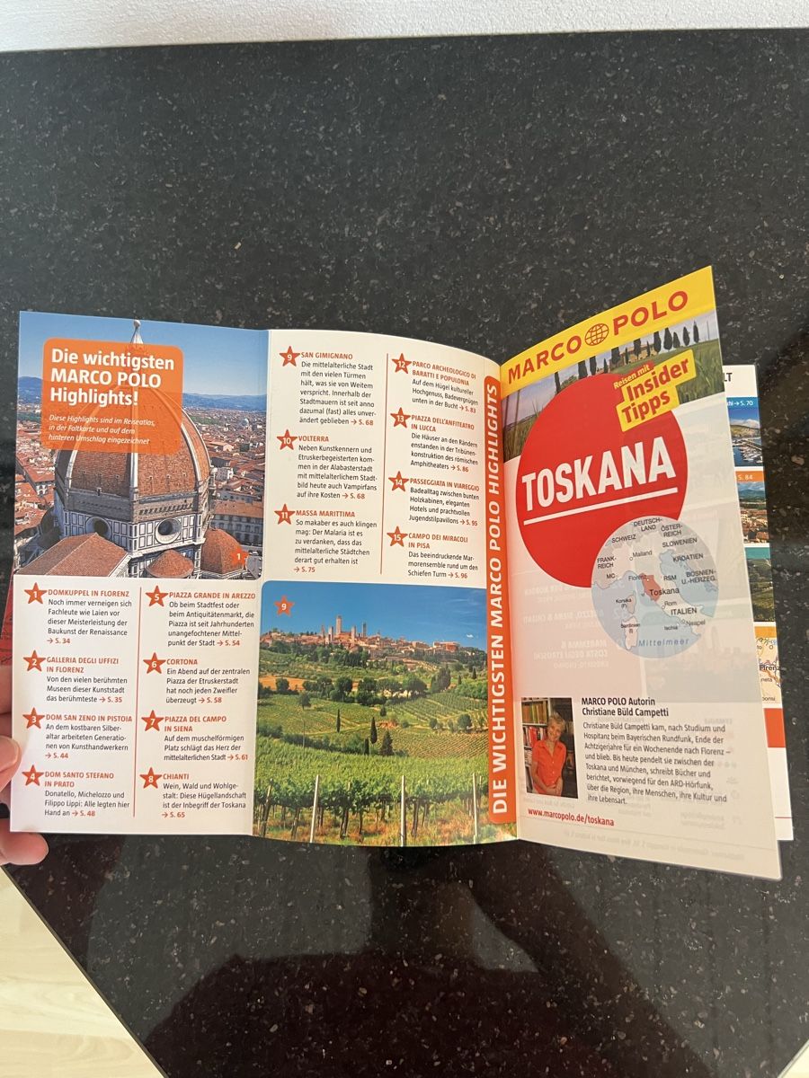 Libri: Reiseführer Toskana Marco Polo – Usato da Schongau venduto da Retro_Shop 1