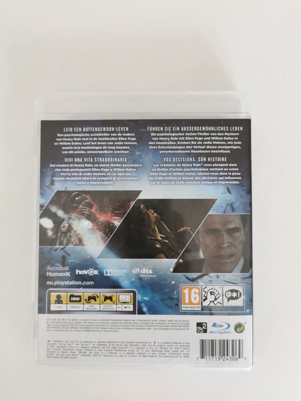 Giochi: Ps 3 - Beyond Two Souls – Usato da Lenzburg venduto da eyworld 2