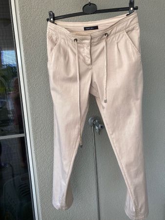 Marc Cain Hose beige/N2, 64 % Lyocell leichter Glanz, edel