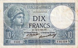 Frankreich 10 Francs 1931