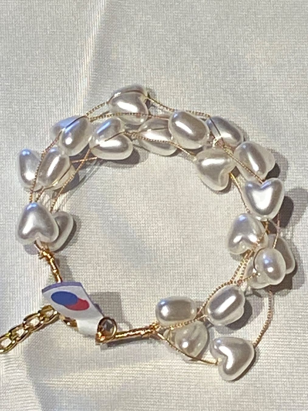 Armbänder & -reifen: PERLEN HERZEN ARMBAND-PEARL -WEISS – Neu und originalverpackt aus Meienried von ManuelaBoutique 4