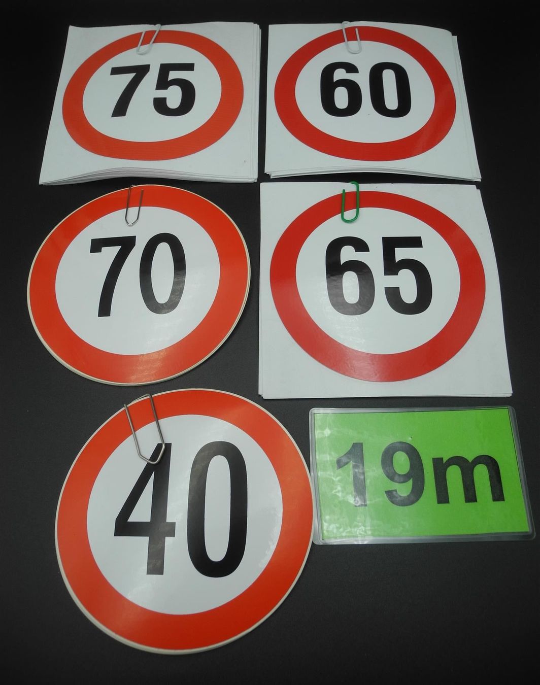 Sticker: Diverse Geschwindigkeitskleber, Nr. 19m – Nuovo (secondo la descrizione) da Kottwil venduto da Crazyrolf