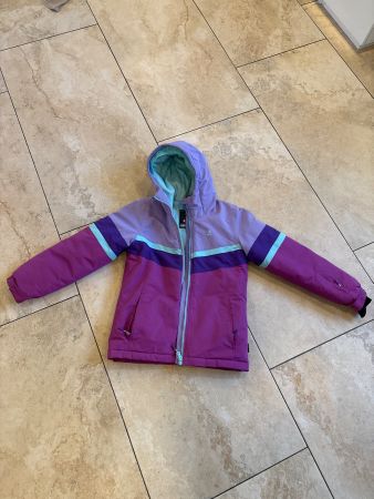 Kinder Skijacke Kamik Gr. 152 lila blau sehr guter Zustand
