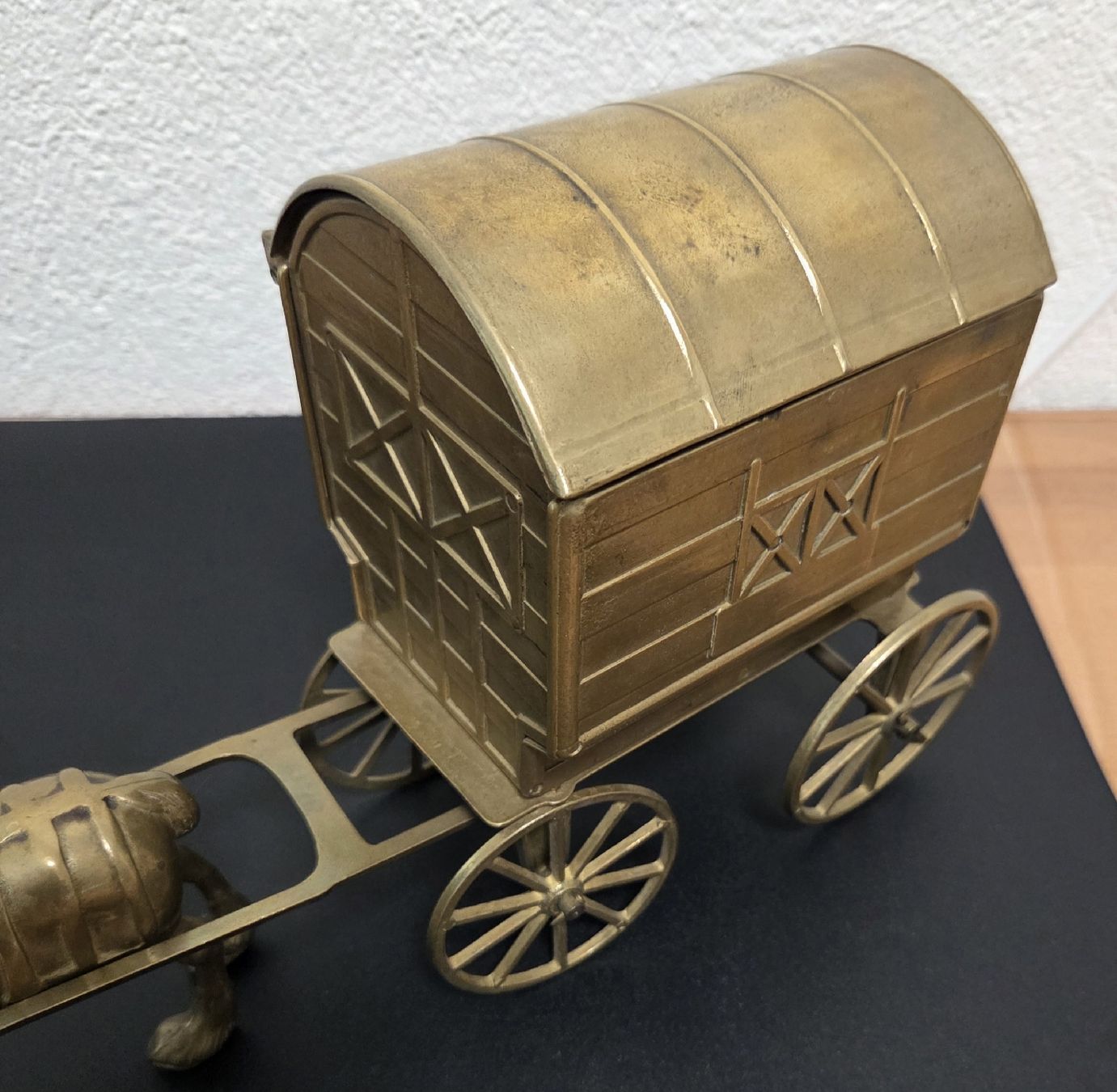 Kutschen: Grosse Vintage Messing-Kutsche mit Geheimfach Schatulle  – Gebraucht aus Allenwinden von pro_nmg9 2
