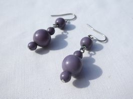 Ohrhänger, Glasperlen, Modeschmuck