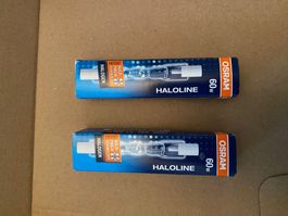 Osram R7s. Haloline. 60 W. Dimmbar. Neu. 2 Stück. CHF 16.-