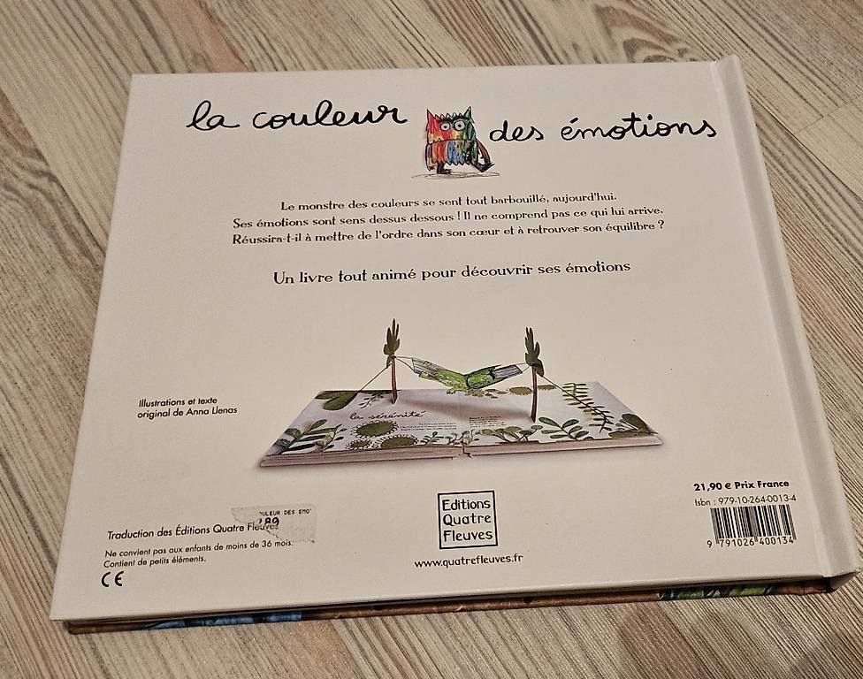 Libri: Livre couleurs des émotions – Usato da Fully venduto da cvivi75 1