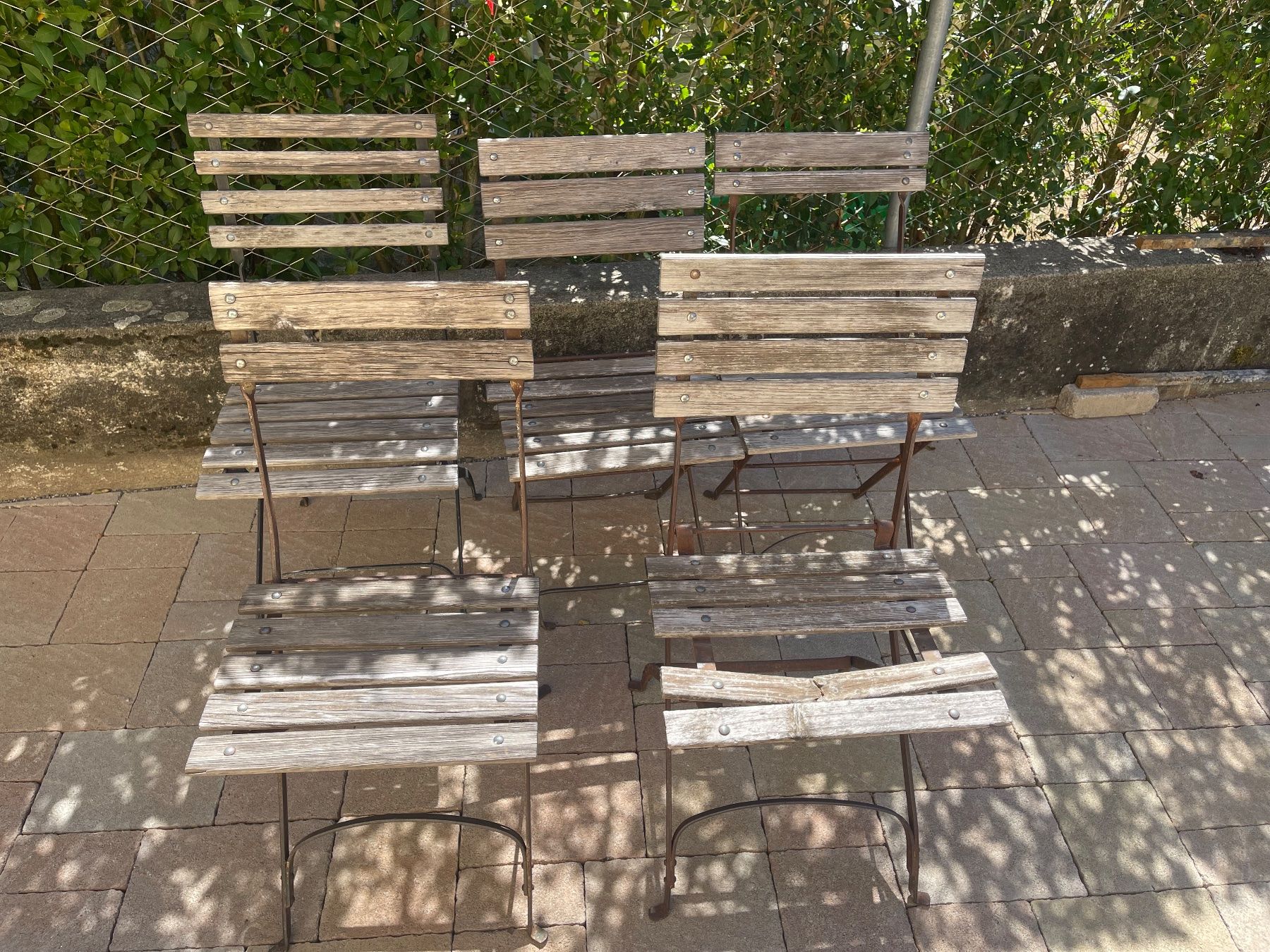 Chaises: 5 alte Gartenstühle – D'occasion à Villnachern par socondlife 7