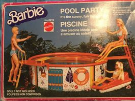 Barbie Pool 1980, Nr. 8219, gebraucht