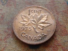 CANADA  1  Cent  1975