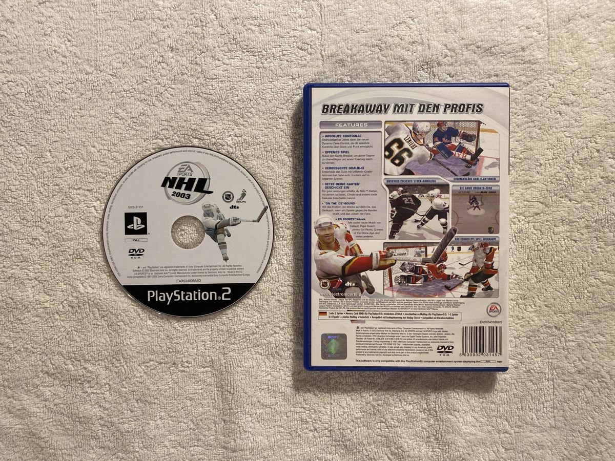 Sony Jeux: NHL 2003 PS2 – D'occasion à Reichenbach i. K. par Daniel840 1