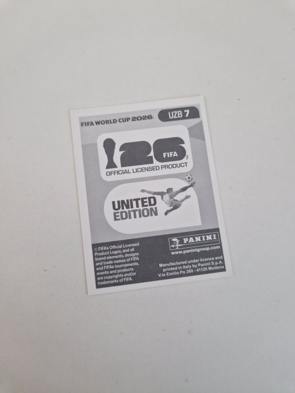 Panini Sammelbilder & Trading cards: Panini Sticker UZB7 – Neu (gemäss Beschreibung) aus Stüsslingen von white_angel86 1