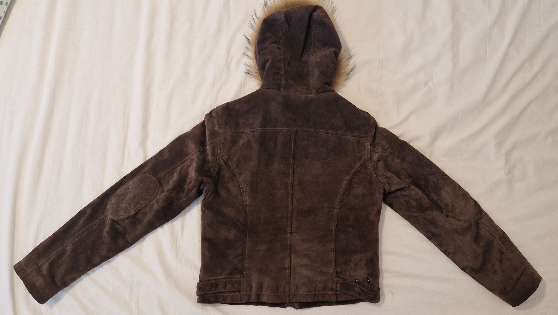 Giacche: Giacca in pelle marrone con cappuccio – Usato da Gordola venduto da lul_g86d 1