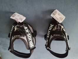 Julius K9 Baby Gschirr 1 & 2 siber - grau