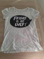 T-Shirt mit lustigem Spruch, Gr. M