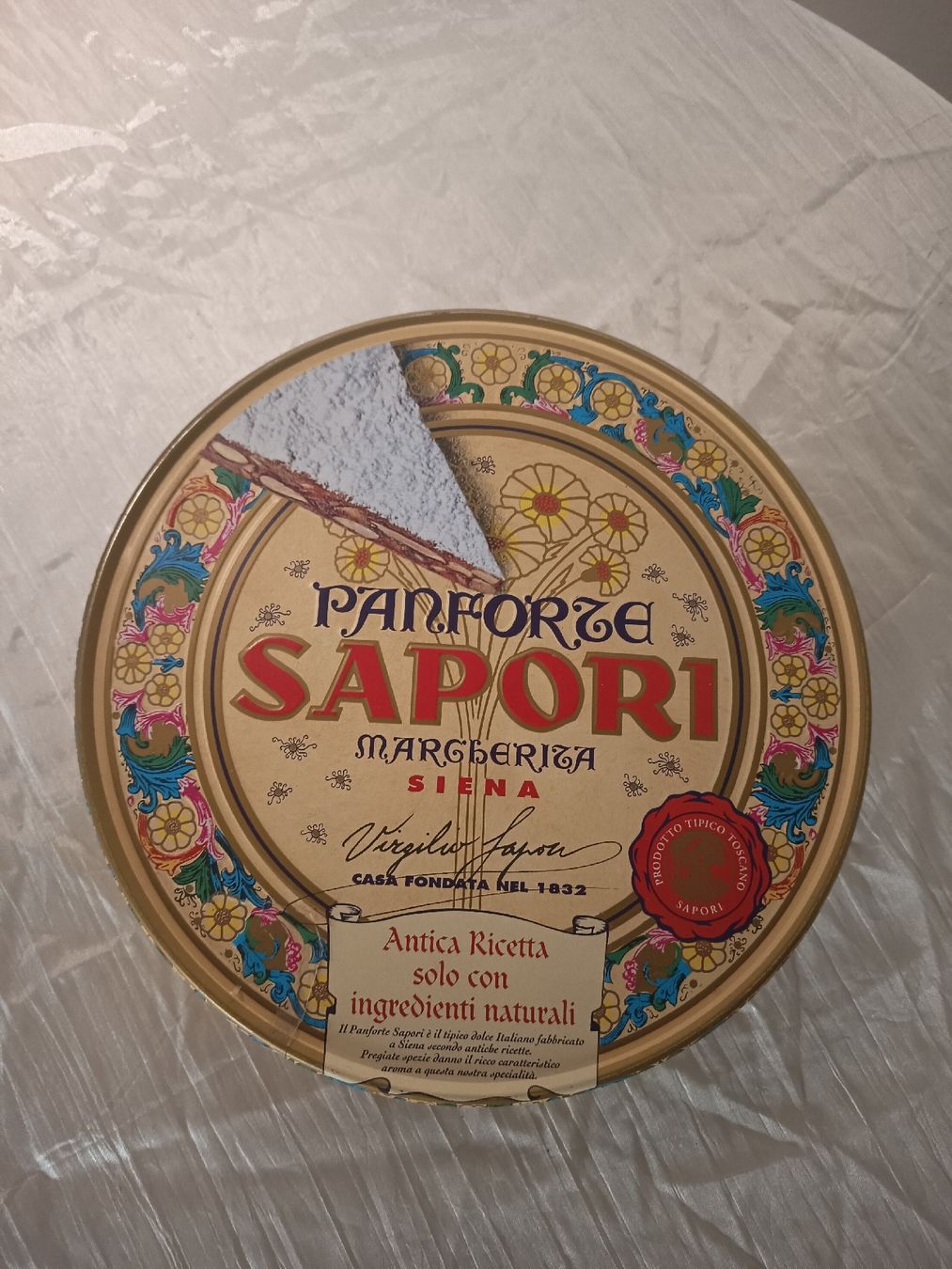 Altro in Decorazioni & Accessori: Blechdose rund gebraucht Panforte Sapori – Usato da Wangen b. Olten venduto da crea_look