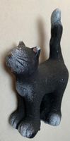 Schwarze Katze aus Keramik