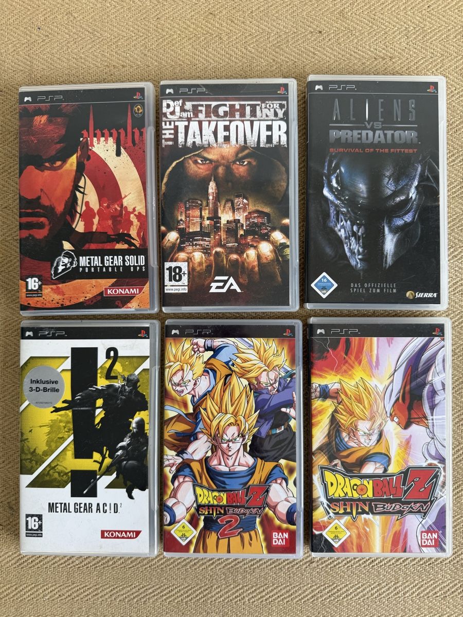 Sony Giochi: Sony PSP 6 Spiele – Usato da Konolfingen venduto da petzipetz