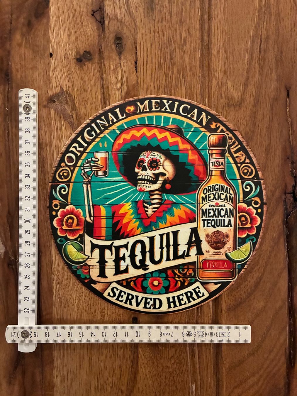 Spiritueux: Tequila / Schönes Blechschild / 20 CM / neu – Neuf avec emballage d'origine à Bremgarten AG par Eurotiz 1