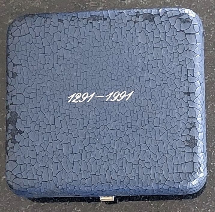 Tutti le monete: 20 Franken 1991 Silber pp 700 Jahre Eidgenossenschaft Box – Nuovo (secondo la descrizione) da Arch venduto da moneyswiss 4
