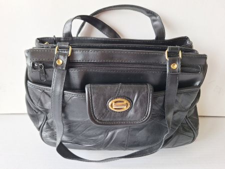 Schicke Handtasche, schwarz, vintage Look, Top Zustand!