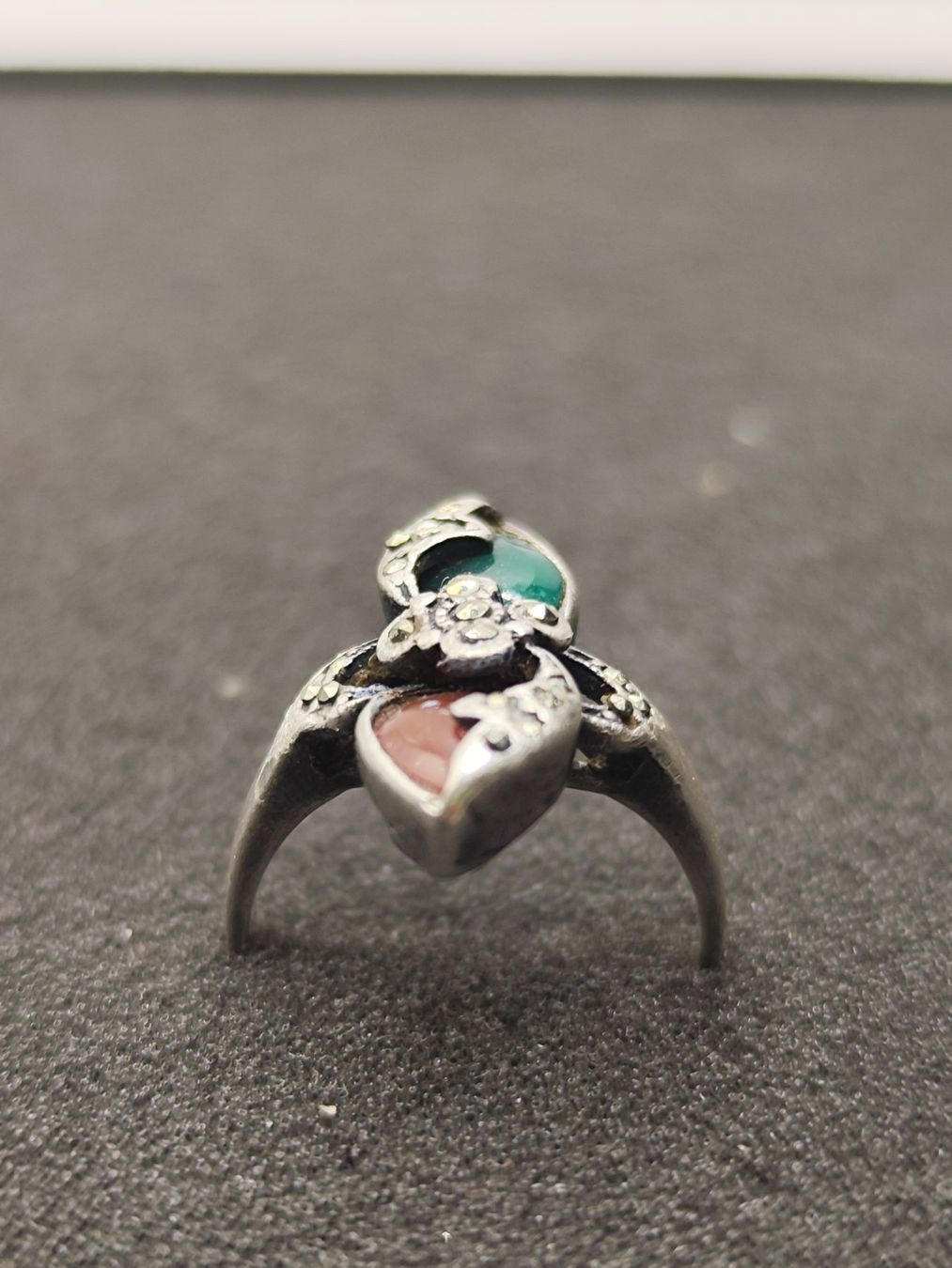 Bagues: Vintage 925er Silber Ring mit schmucksteine Top – D'occasion à Steffisburg par mat_8s7d 3