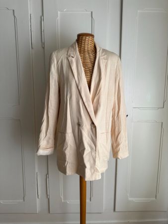 Longblazer beige-apricot - S