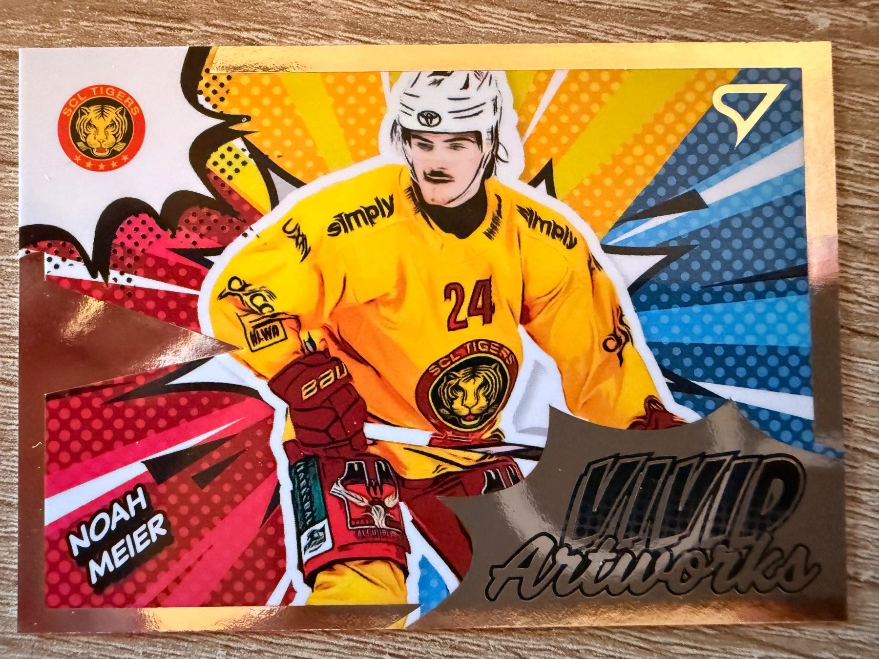Sportzoo Carte collezionabili: Noah Meier - SC Langnau - Vivid Artworks - VA-16 – Nuovo (secondo la descrizione) da Cheyres venduto da KeK04