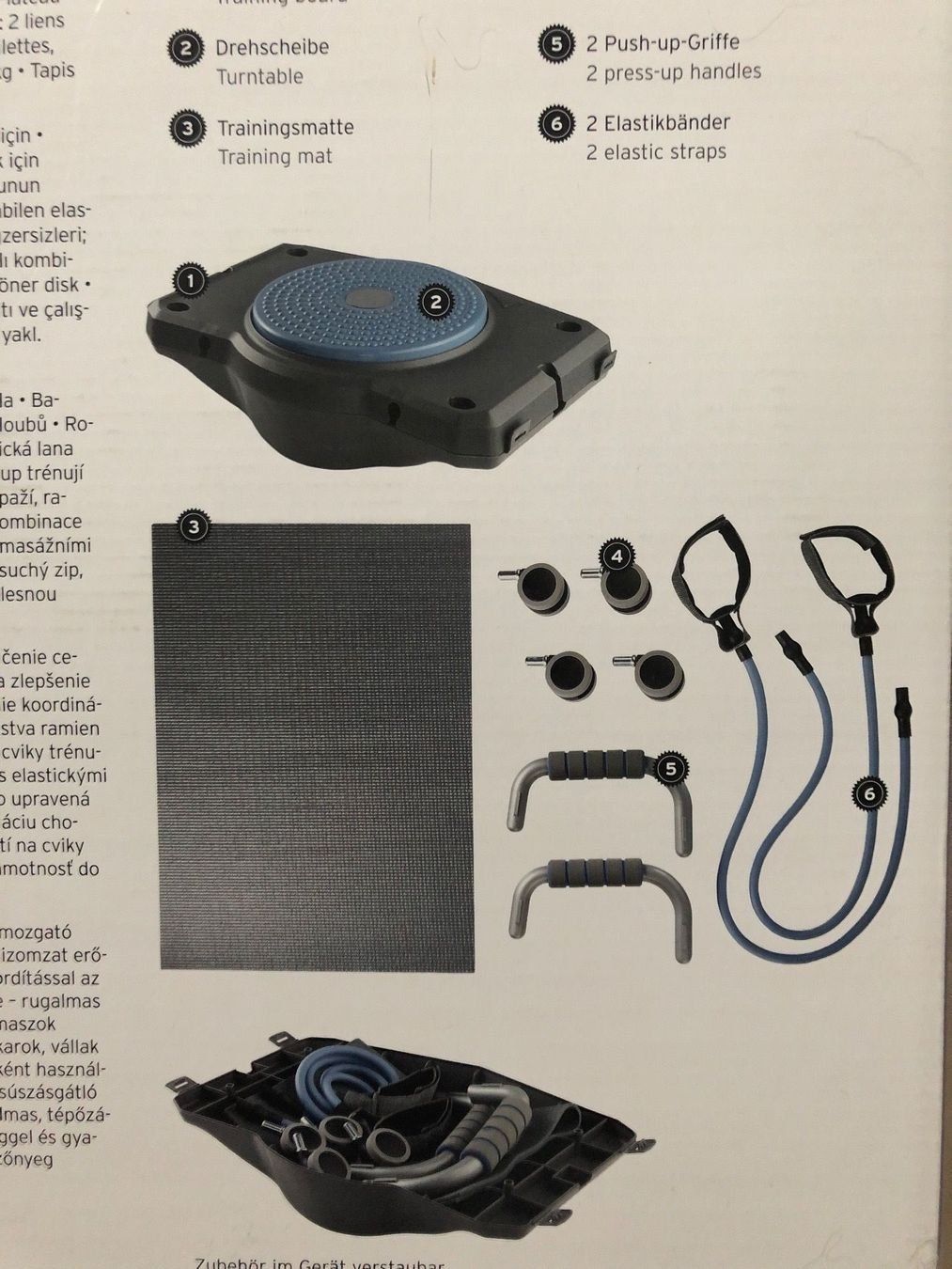 Hometrainer: Multifunktionalse  Trainingsboard – Usato da Zürich venduto da Nsaeg 1