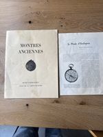 Brochure montres anciennes musée horlogerie