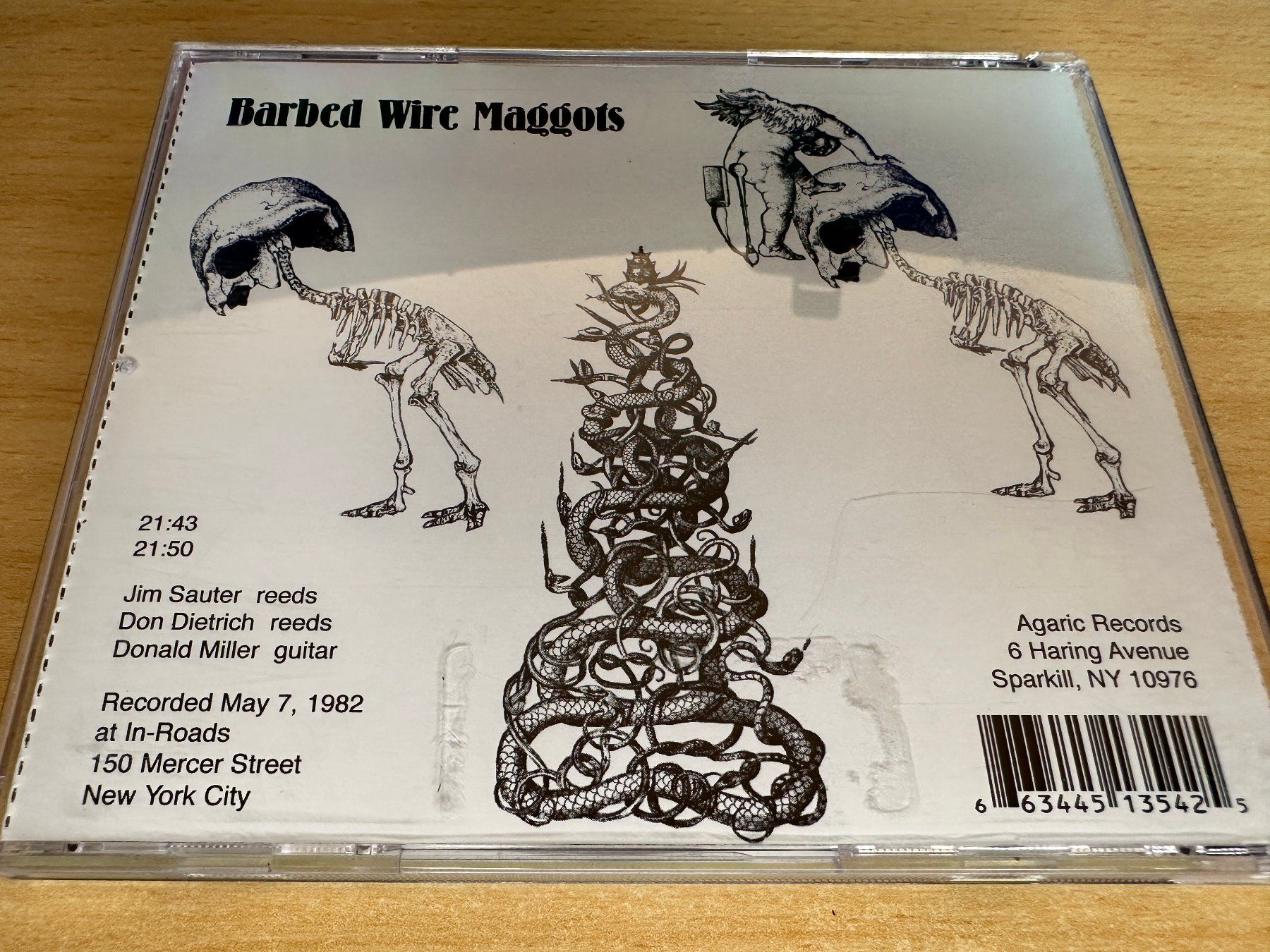 CD: Borbetomagus – Barbed Wire Maggots – Usato da Rikon im Tösstal venduto da Alpenmutz 1