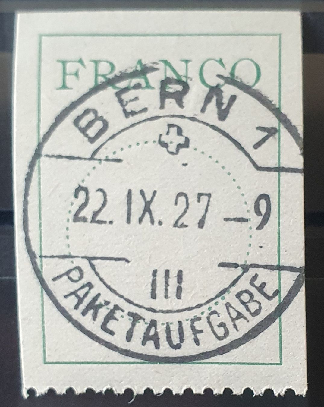Tutti i francobolli: Francozettel Nr.2 sauber Gestempelt Kat.250.- – Usato da Kreuzlingen venduto da Rschweiz1