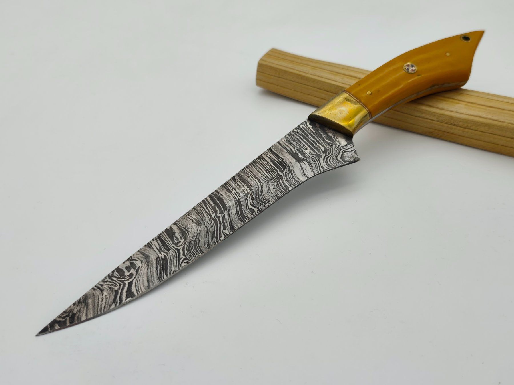 Coltelli da cucina: GEPRÜFT B Damast Messer Chefmesser Knife Damastmesser – Nuovo e nell'imballaggio originale da Arlesheim venduto da Premius_1 2