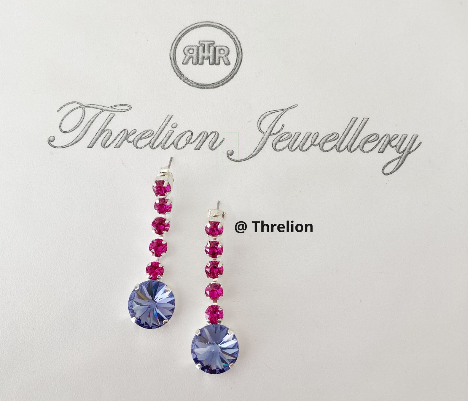 Orecchini pendenti & Orecchini a lobo: Threlion  Drop Ohrstecker Ohrringe – Nuovo e nell'imballaggio originale da Riehen venduto da Threlion