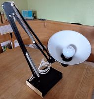 Schreibtischlampe Modell BZ18 schwarz 