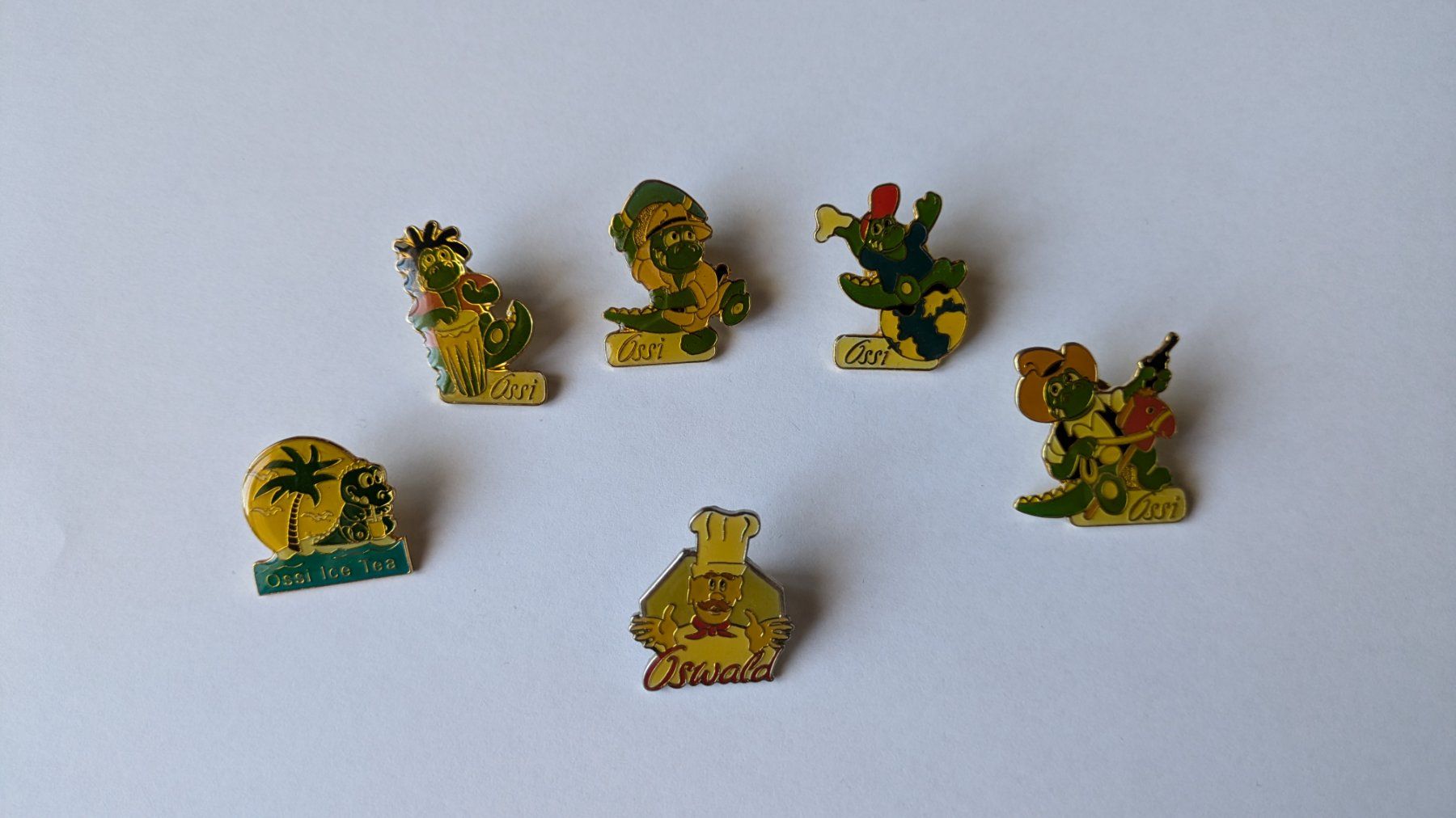 Placchette & Badge: Pin's Oswald – Usato da Estévenens venduto da Rockingirl
