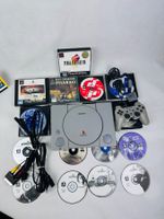 Playstation 1 PS1 Konsole + 11 Spiele + Controller + Kabel
