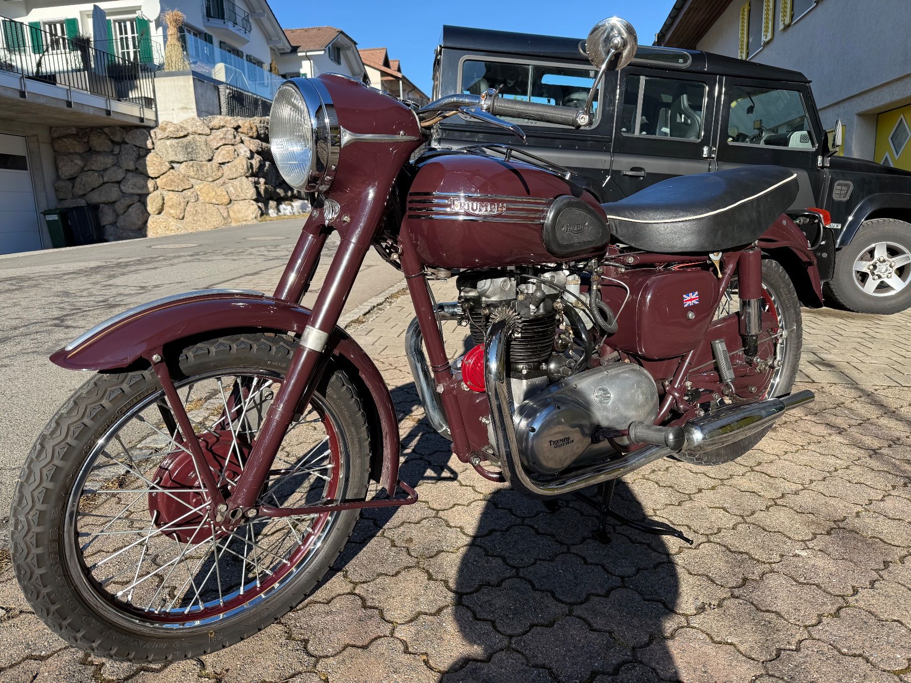 Triumph Strada: Triumph 5T Speed Twin Veteran – Usato da Rothenthurm venduto da norvil61 2